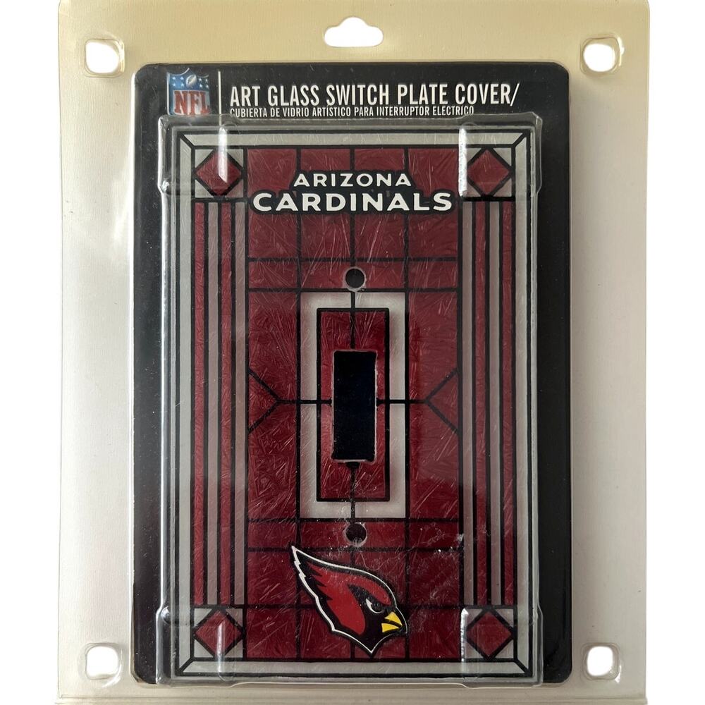 Arizona Cardinals NFL Football Wall Light Switch Cover Plate New